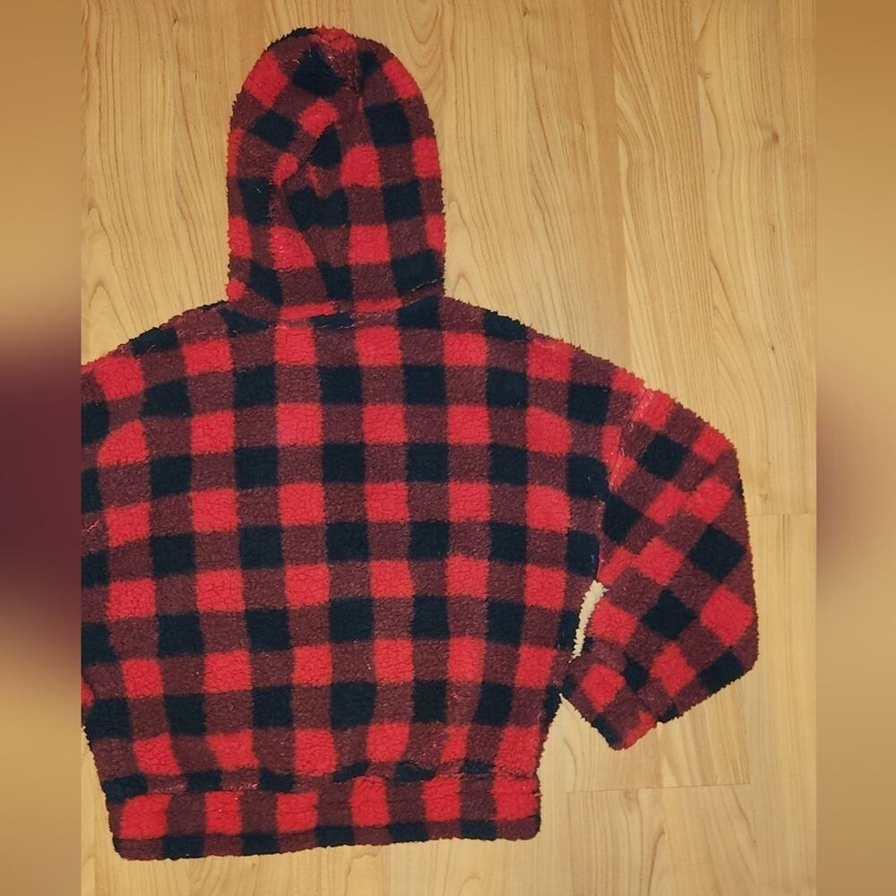 No Boundaries Plaid Pullover Sweater Small 3-5 - Picture 2 of 10